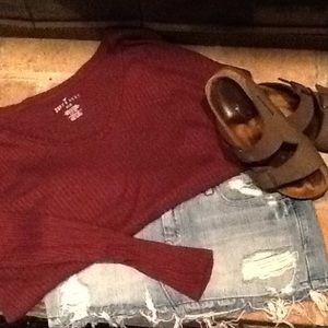 Abercrombie and Fitch jean skirt